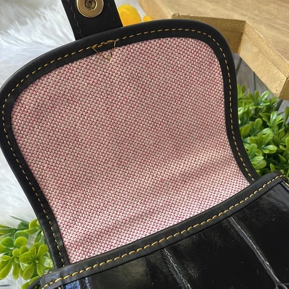 Dooney & Bourke Croco Mini Flap Crossbody - Picture 10 of 14